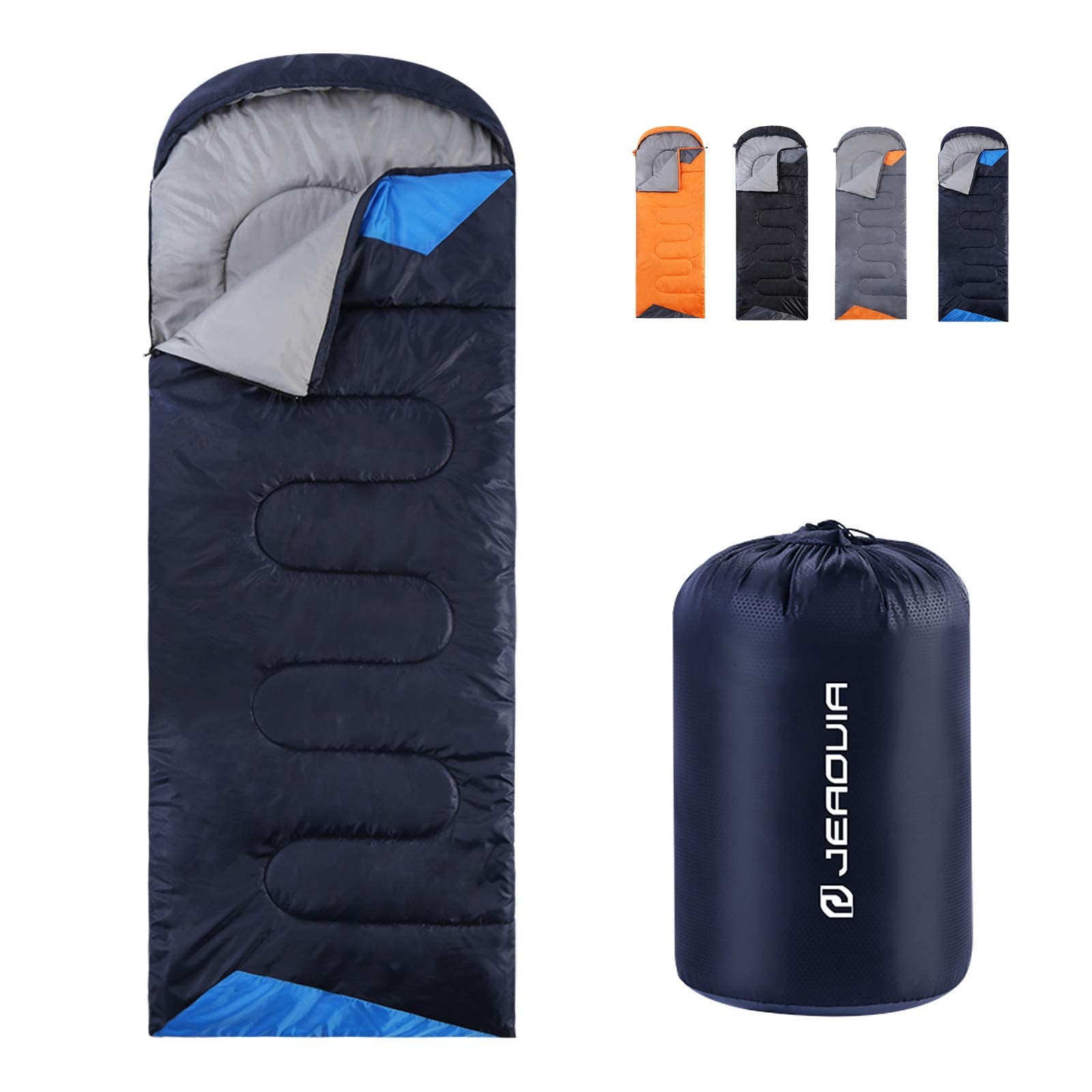 Saco De Dormir Jeaouia Ligero E Impermeable Para Adultos