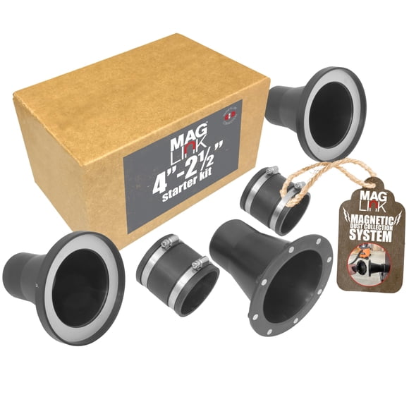 Kit básico de recolección de polvo Fulton MagLink 4 a 2.5