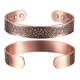 thumbnail image 2 of Pulsera cobre magnética 6 imanes vikingo, 2 of 3