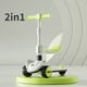 thumbnail image 2 of Scooter Monopatin con asiento y Luz Musica Verde 2 EN 1, 2 of 3