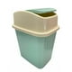 thumbnail image 4 of Basurero Plastico Verde Papelera 12 Litros Tapa Vaiven Wakeshome, 4 of 6