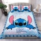 thumbnail image 1 of Cute Blue Stitch Graphic Cartoon Full Bedding Duvet Cover Set 3-Piece Bedding Set (1 Duvet Cover + 2 Pillow Shams), 1 of 5