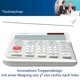 thumbnail image 5 of Calculadora de Escritorio CASIO JE-12E-WE 12 Dígitos Blanca, 5 of 6