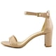 thumbnail image 3 of Sandalia de tacón Nine West Pruce para mujer, color natural, talla 8, 3 of 5