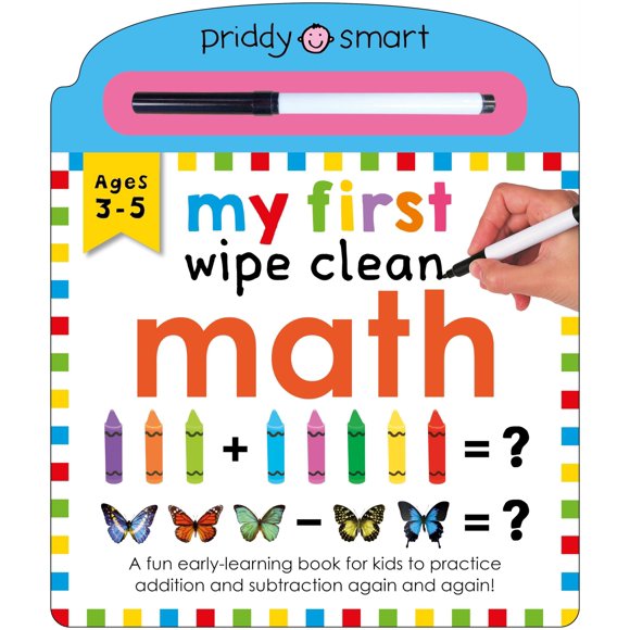 Libro Priddy Books US de Matemáticas Borrable