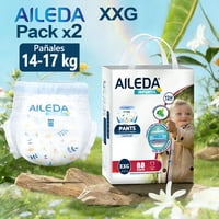 Pañales Aileda Cómodo Pants Desechables Xxg Total 176U Para 14-17Kg Sin Género