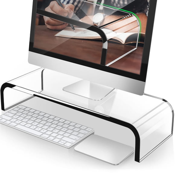 Soporte para monitor AboveTek Acrylic Premium Large de 20 pulgadas