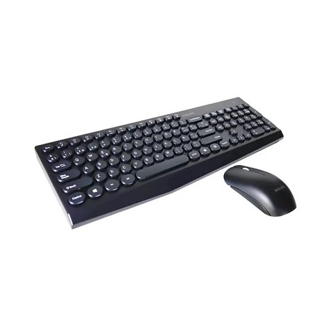 Philips - Kit Inalambrico De Teclado Y Mouse Para Pc Usb