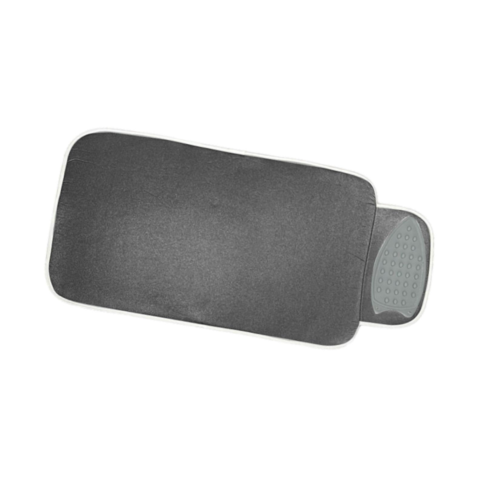 Bothyi - Almohadilla Para Plancha Plana, Antiescaldaduras, Resistente Al Calor, Para Rizadores, Acolchado, Viajes, Gris Oscuro
