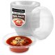thumbnail image 1 of Cuencos desechables Stock Your Home Elegant Clear, 350 ml, paquete de 120, 1 of 7