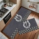 thumbnail image 1 of Duo De Alfombras De Goma Minimalistas Para Cocina B16, 1 of 4