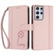 thumbnail image 3 of Funda Cartera Trébol para Samsung Galaxy S21 Ultra con Ranuras Tarjetas y Carga Inalámbrica Rosa, 3 of 6