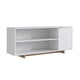 thumbnail image 2 of Rack de TV hasta 50" 3 Espacios Blanco - Estilo Minimalista Moderno Be Design (135x56x36 cm), 2 of 5