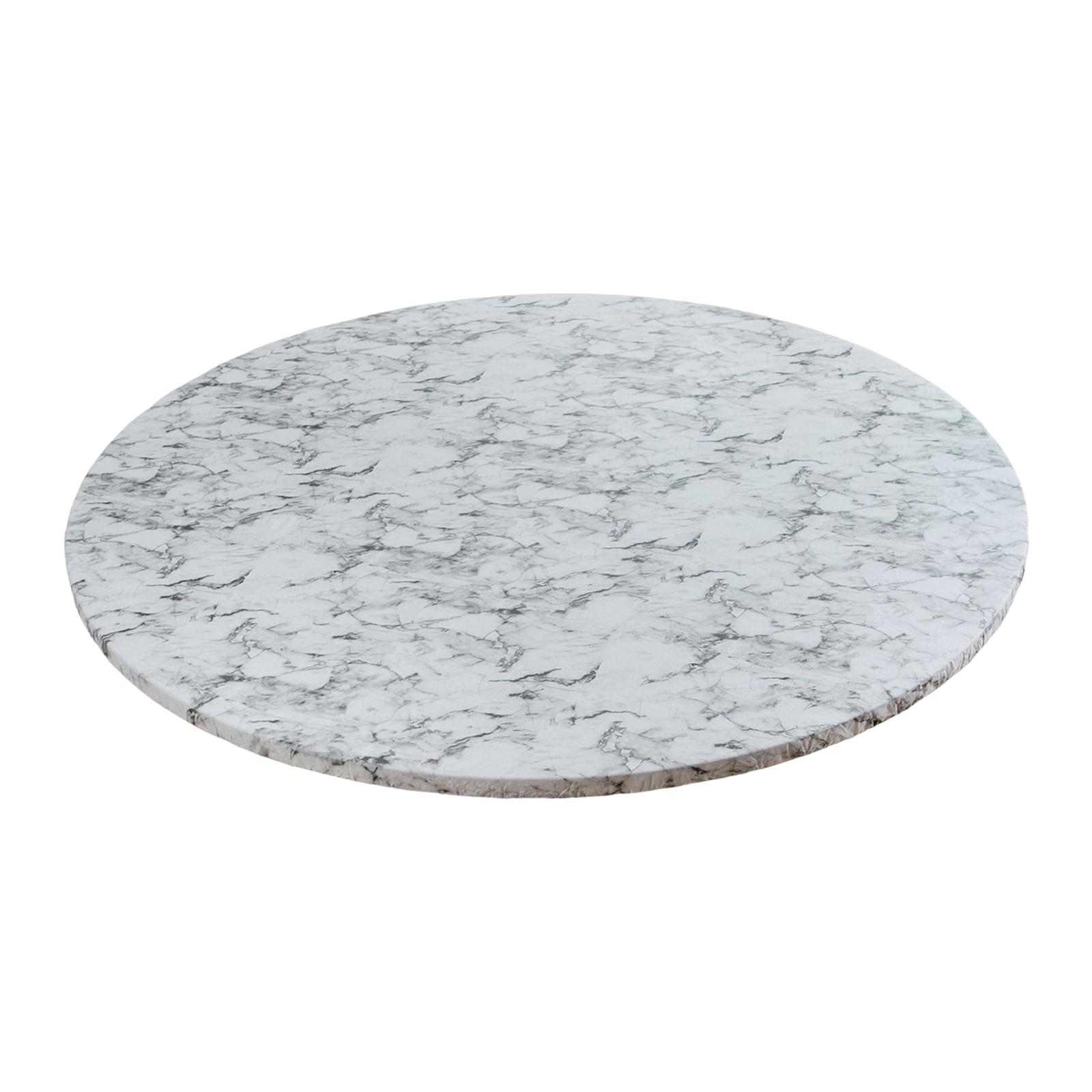 Magideal - Mantel Redondo De Vinilo Ajustado Con Respaldo De Franela Borde Elástico Cubierta De Pvc A Prueba De Aceite Impermeable Para Interior