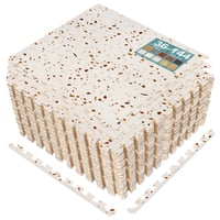 Alfombra Sorbus Wood Grain 144 M2 Pies Con Bordes De 3/8 Pulgadas