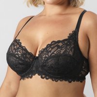 Sosten Natural Refuerzo Encaje Flor Flores 13501-2