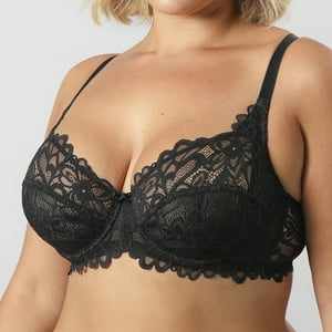 Sosten Natural Refuerzo Encaje Flor Flores 13501-2