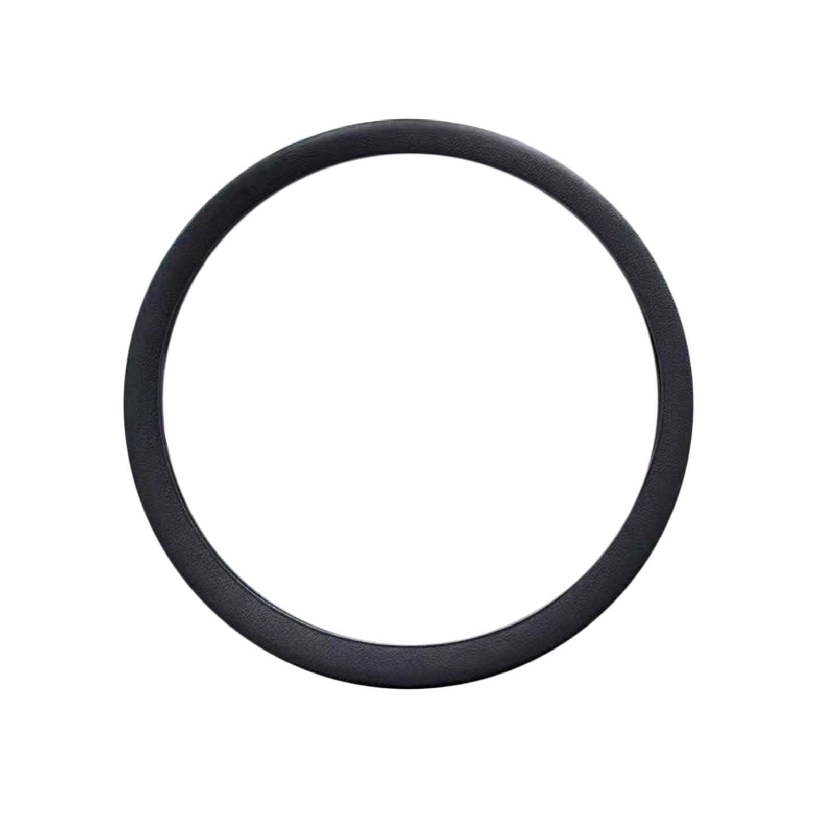 Ioensy - Funda Para Volante De Coche, Diámetro De Volante De 32Cm A 40Cm, Protección Negra