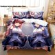 thumbnail image 1 of Azur Lane Bedding Set Single Twin Full Queen King Size Bed Set Aldult Kid Bedroom Duvetcover Sets bed sheet set -Bed Sheets, 1 of 5