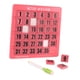 thumbnail image 3 of Juego De Números Deslizantes Juego Familiar Rompecabezas Rompecabezas De Números Juguete Regalo Para Niños 6x6 Rosa, 3 of 5