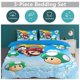 thumbnail image 5 of Mario Print Bedding Set Pattern Duvet Cove Set 3 Pieces 1 Quilt Cover And 2 Pillowcases for Women Men Teens, 5 of 5