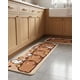 thumbnail image 3 of Set 2 Piezas Alfombra de Cocina Goma Antideslizante Diseño Estampado, 3 of 6