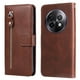 thumbnail image 1 of Funda con Cremallera para Realme 13 Plus 5G, Carcasa Cartera de Cuero PU con Soporte y Tarjetero, 1 of 5