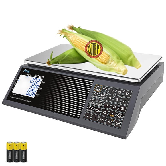 Balanza de precios Aclas 27 kg 0,02 kg certificada NTEP con LCD