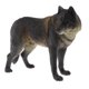 thumbnail image 2 of Modelo Animal Realista Figuras De Acción Playset Kids Toy Black Wolf, 2 of 4