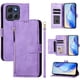 thumbnail image 4 of Funda Billetera Cremallera para Motorola Moto G86 con Porta Tarjetas, Soporte y Correa Morado, 4 of 5