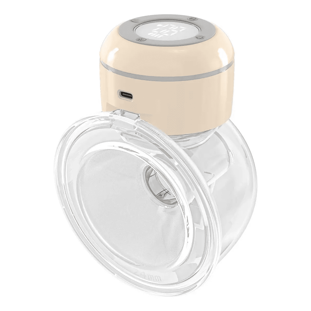 extractor De Leche Belug Portátil Manos Libre Sacaleche Eléctrico Rosa