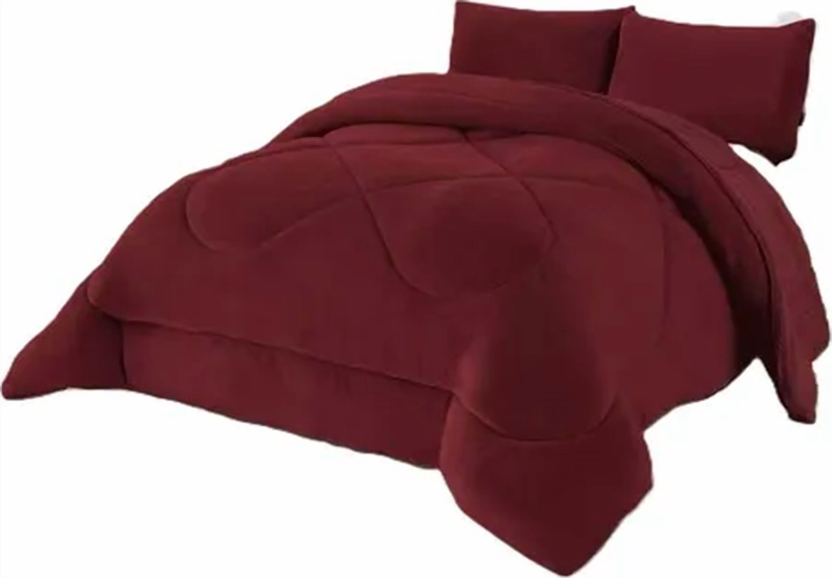 Genérico - Cobertor Invierno Chiporro Plush 1.5 Plaza Burdeo