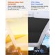 thumbnail image 2 of Toldo solar SUMK para Tesla Model Y 2020‑2024 negro con grafeno – 2 piezas, 2 of 6