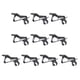 thumbnail image 3 of 10 Piezas De Corbata De Solapa Para Micrófono Lavalier Mic Metal Clip Holder 6.35mm, 3 of 3