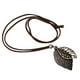 thumbnail image 3 of HABE HOMBRES Mujeres Vintage Colgante Cuerda De Cuero Ajustable Collar Cadena De CAJA CAFE, 3 of 3