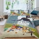thumbnail image 2 of Película de SMG4 Conjunto de sábanas temático, trío de piezas, cómodo y amigable con la piel, diseño único, regalo de decoración para el hogar para familiares, amigos y fans,173cm *218cm, 2 of 6