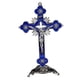 thumbnail image 4 of Crucifijo Cruz De Pared Jesucristo En La Cruz Estatua Decoración De Mesa Azul Oscuro, 4 of 5