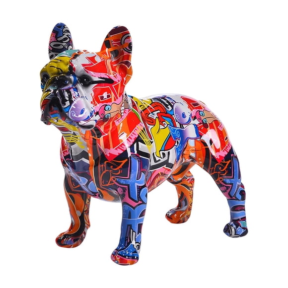 Estatua De Bulldog Francés, Figuras Y Estatuas De Bulldog Para Decoración Del Hogar, Estilo A