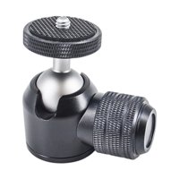 Bothyi - Adaptador De Montaje Para Cámara Con Rótula Esférica, Trípode Para Teléfono, Color Negro