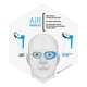 thumbnail image 4 of Gafas de natación ARENA Air-Speed, antivaho, unisex, transparentes y transparentes, 4 of 7