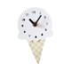 thumbnail image 1 of Mini Reloj De Pared Helado Hogar Reloj Colgante De Madera Para Decoración De Pared Del Hogar Blanco, 1 of 5