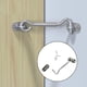 thumbnail image 5 of Cerradura De Puerta Corrediza De Granero, Pestillo De Ojo De Acero Inoxidable Para Puertas De Cercas De Madera, Plata, 5 of 6