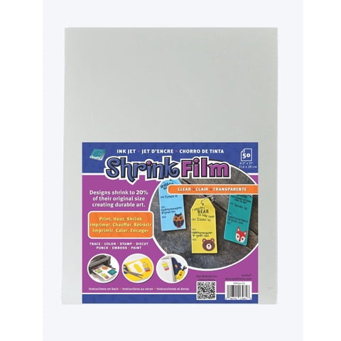 Película Retráctil Grafix Imprimible Con Inyección De Tinta Transparente