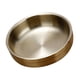thumbnail image 2 of Plato redondo de acero inoxidable con forma de salsa, plato de soja, oro, 13 cm., 2 of 5