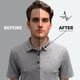 thumbnail image 3 of Cuello adhesivo con puntos para camisas de vestir y polos, 3 of 9