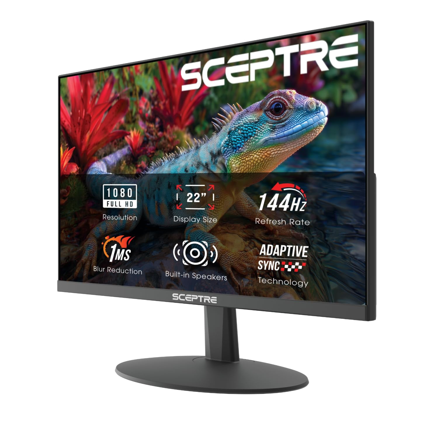 Nuevo Monitor Sceptre Hdmi Displayport De 22 Pulgadas, Fhd, 1080p, 144 Hz
