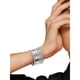 thumbnail image 2 of Brazaletes Time and Tru, set de 10, tonalidad plata, metal, 2 of 3