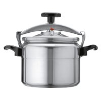 Fantuzzi - Olla A Presión Aluminio 12L Comprezzo Plateado 1 Piezas