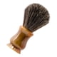 thumbnail image 2 of Brocha De Afeitar Cepillo Portátil Con Mango De Resina Para Eliminar La Barba Jabón De Afeitar Para Papá Marrón, 2 of 5