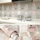 thumbnail image 2 of 1 Roll Marble Self-adhesive Waterproof Wallpaper Fashion Furniture Renovation Room Background Decoration Stickers Kitchen High Temperature And Oil Resistant Cuttable DIY Wallpaper, 2 of 4
